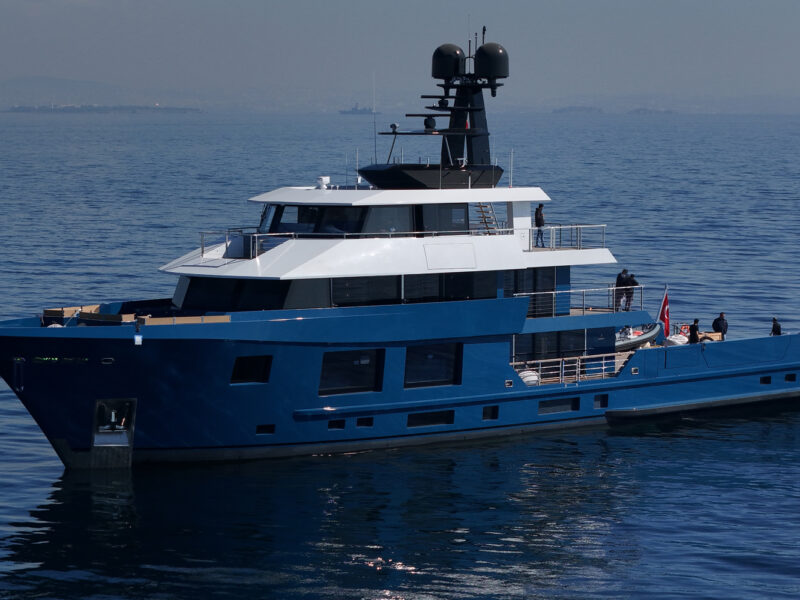 KB6 on sea trials