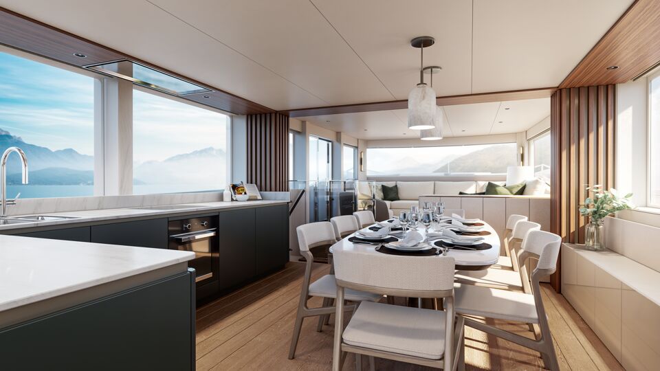 74 Ocean | Design Unlimited Sunseeker 74 motoryacht